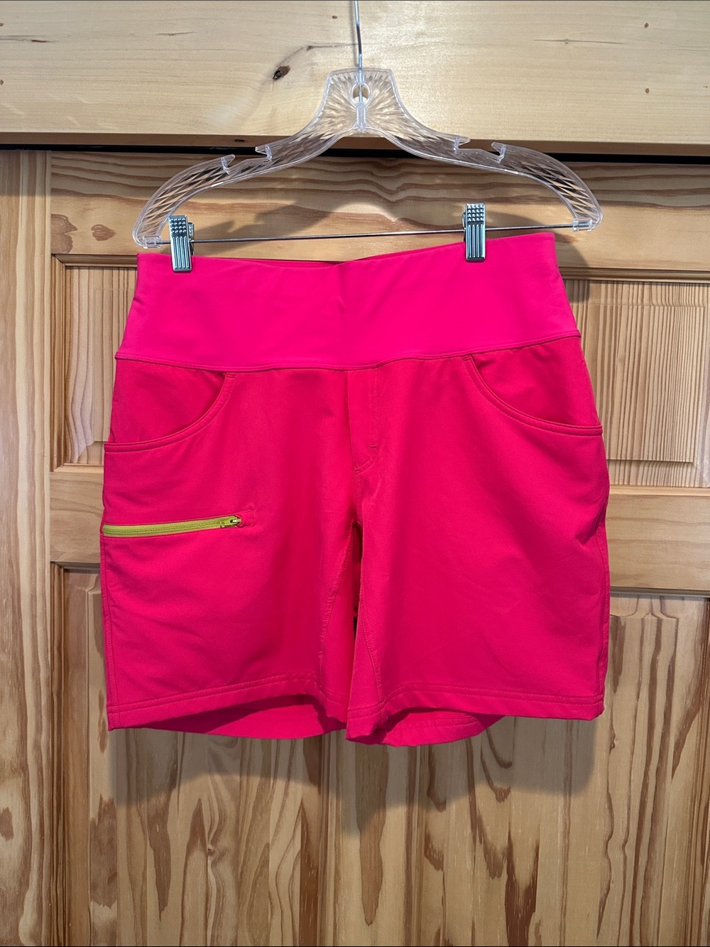 Shredly Limitless 7-inch length, Women's Pink mountain biking or hiking shorts